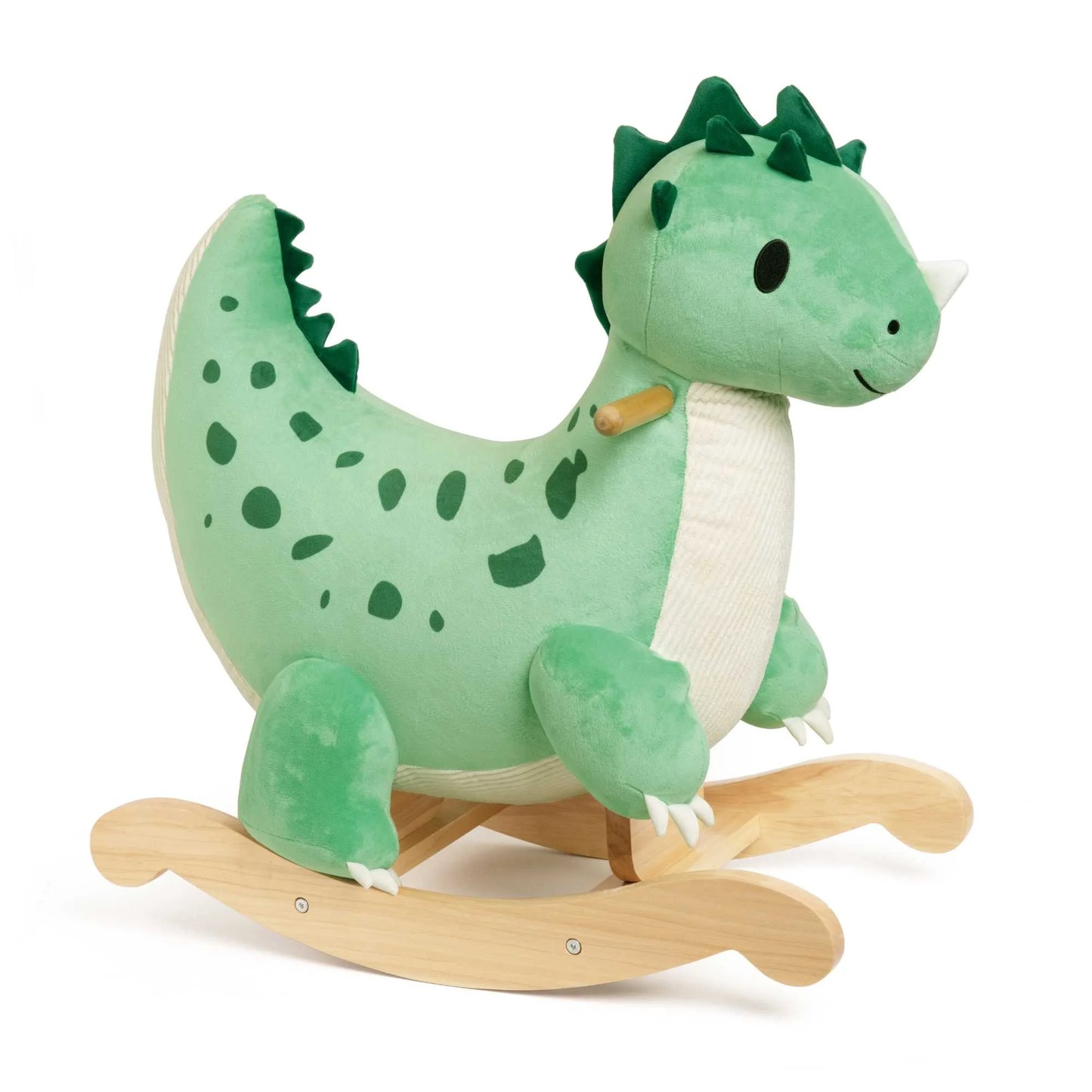 Green dinosaur rocking toy