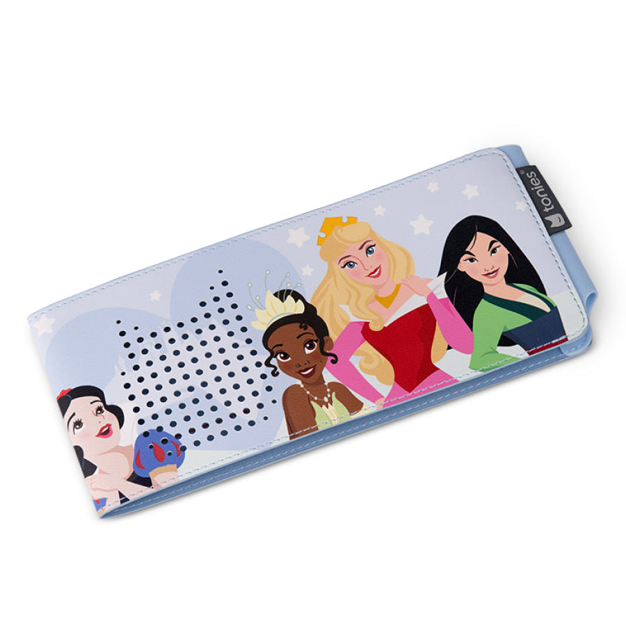 Children's pillowcase with cartoon characters on a white background