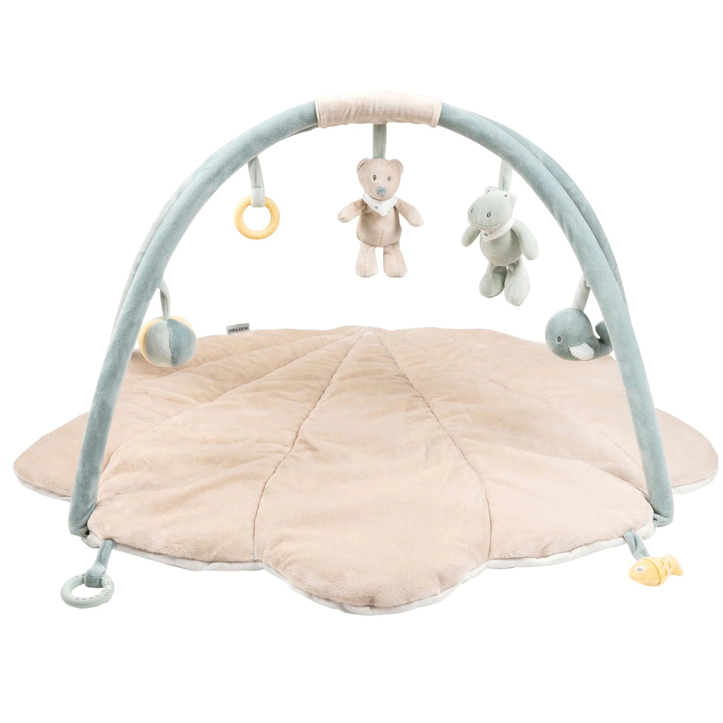 Fabric baby play mat