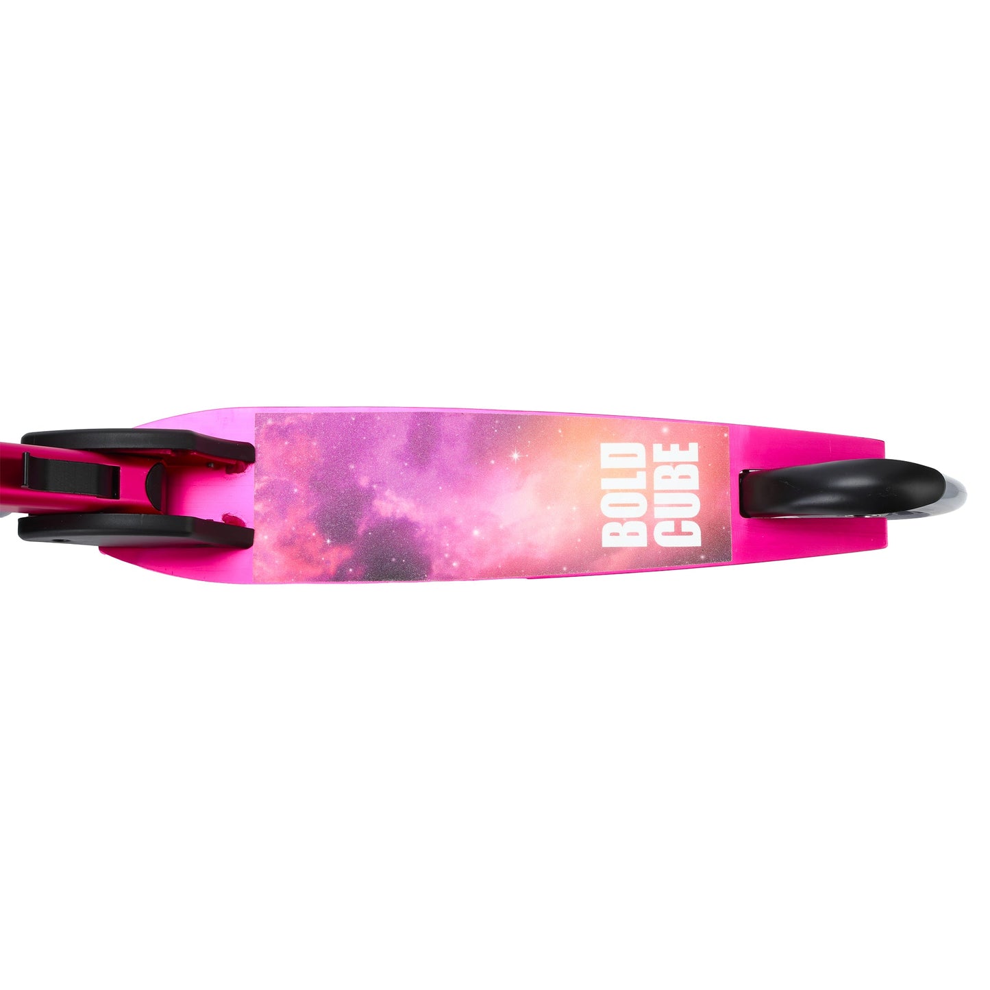 Pink and purple scooter with 'Bolt' branding on a white background