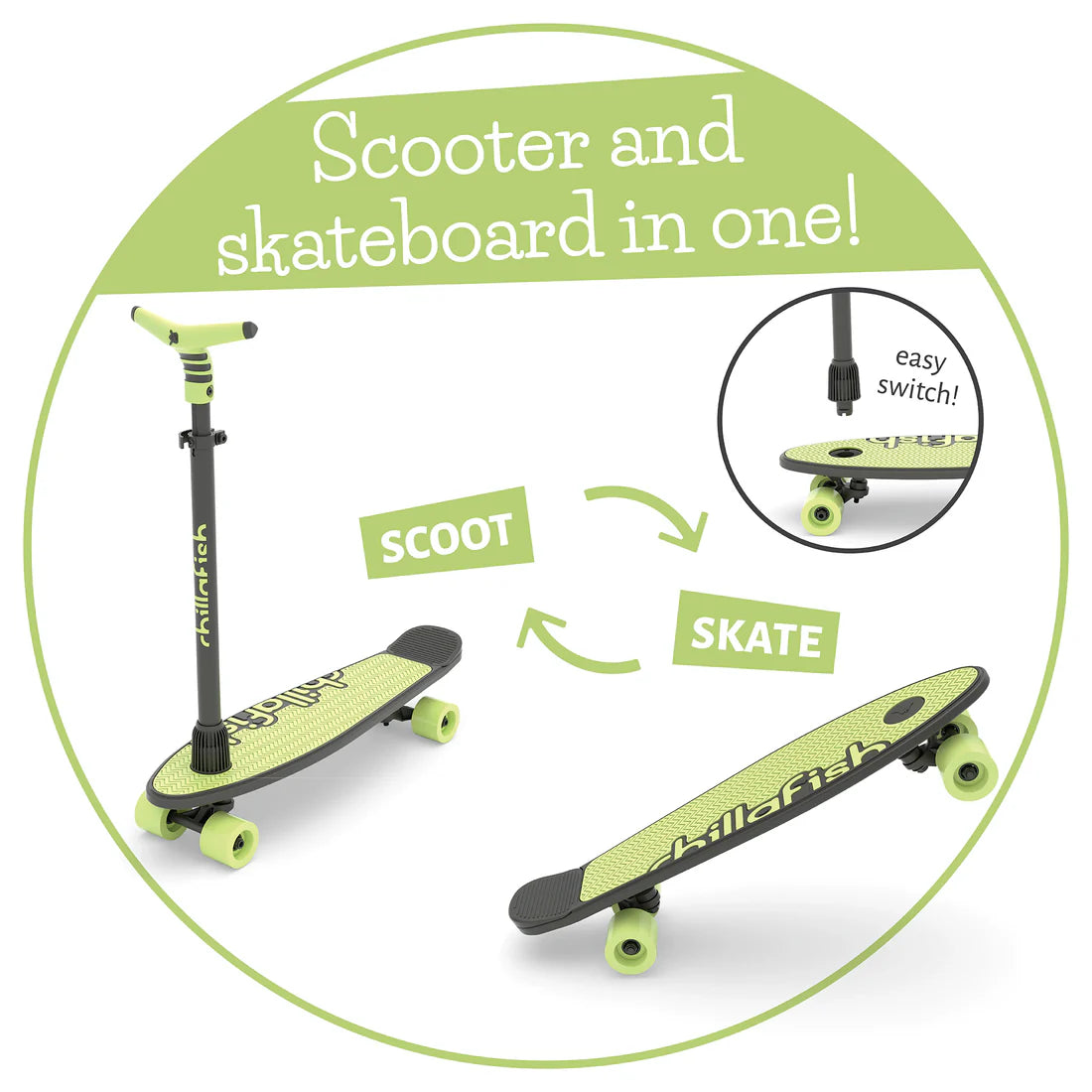 Scooter skateboard