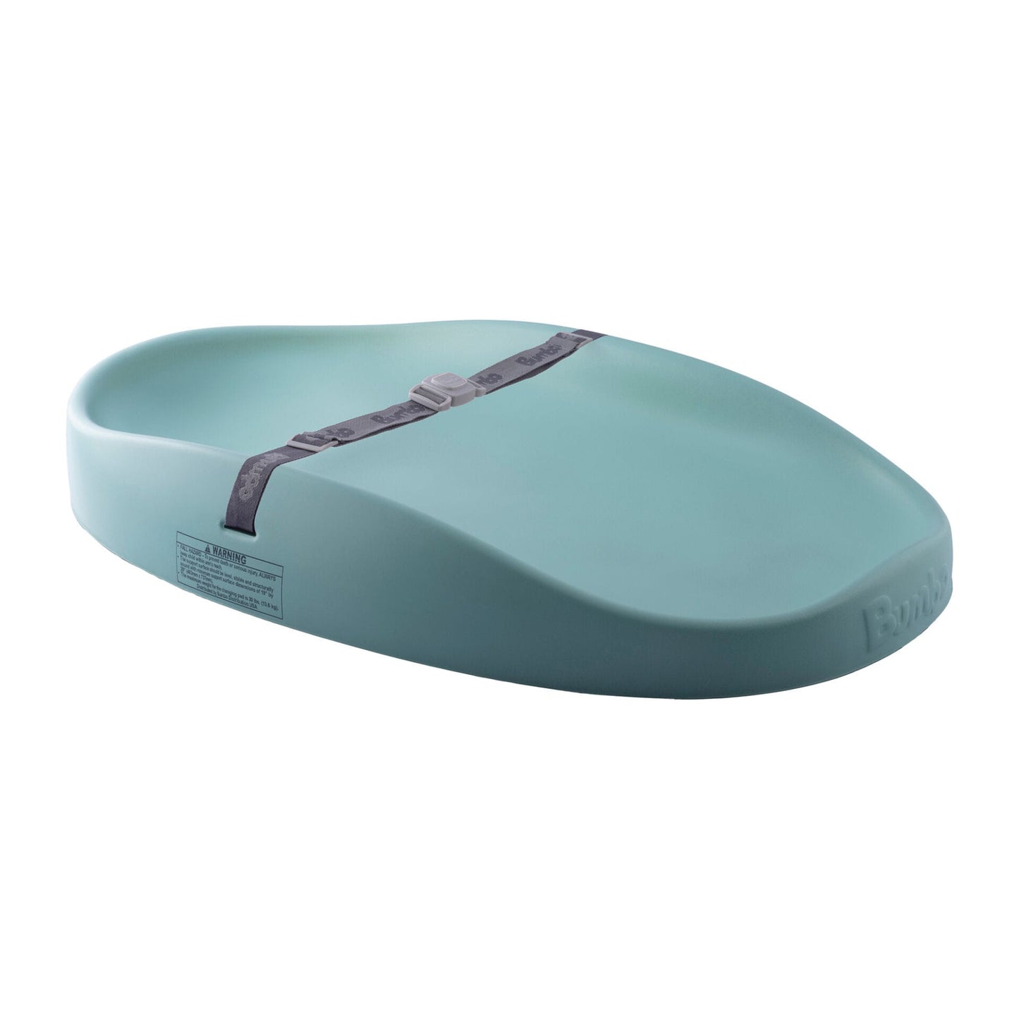 Green changing pad with strap