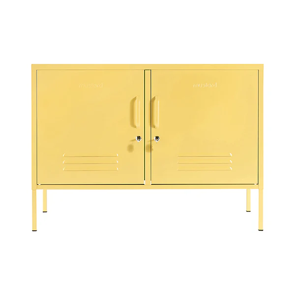 Butter yellow locker