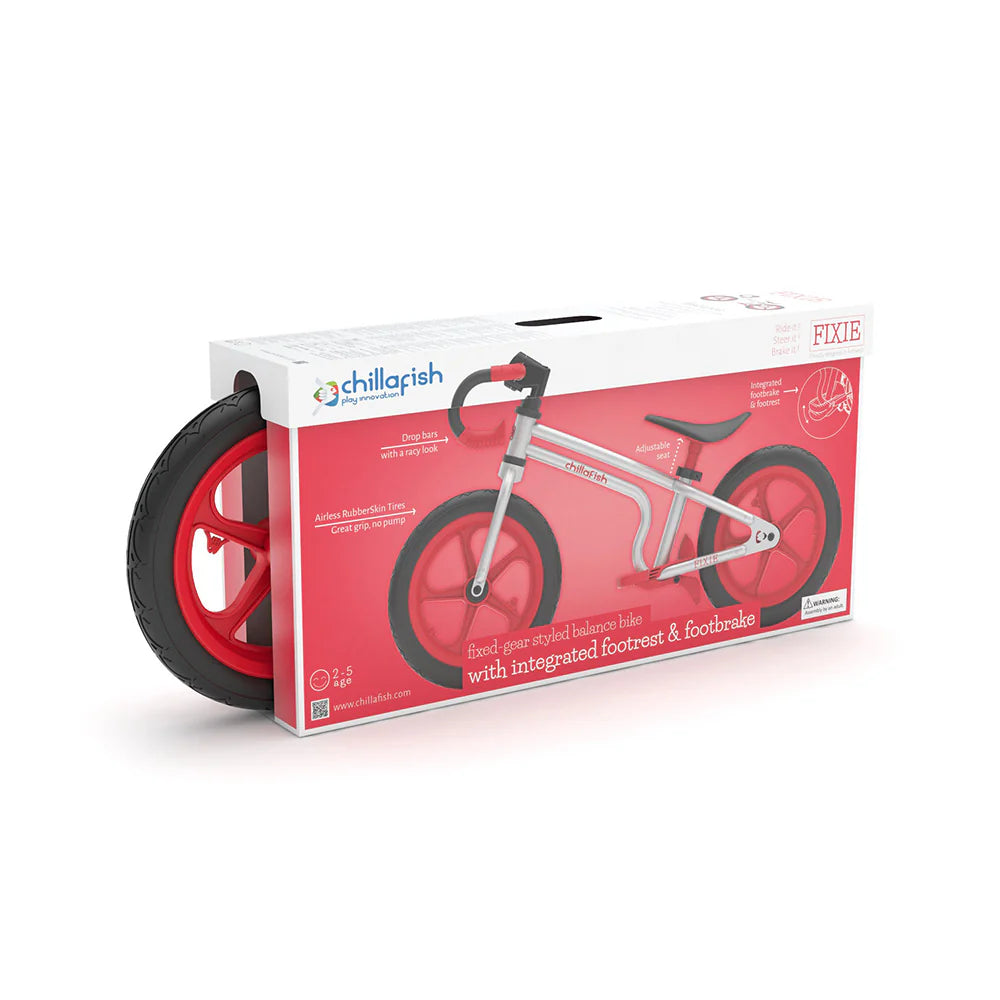 Fixie Balance Bike - Red