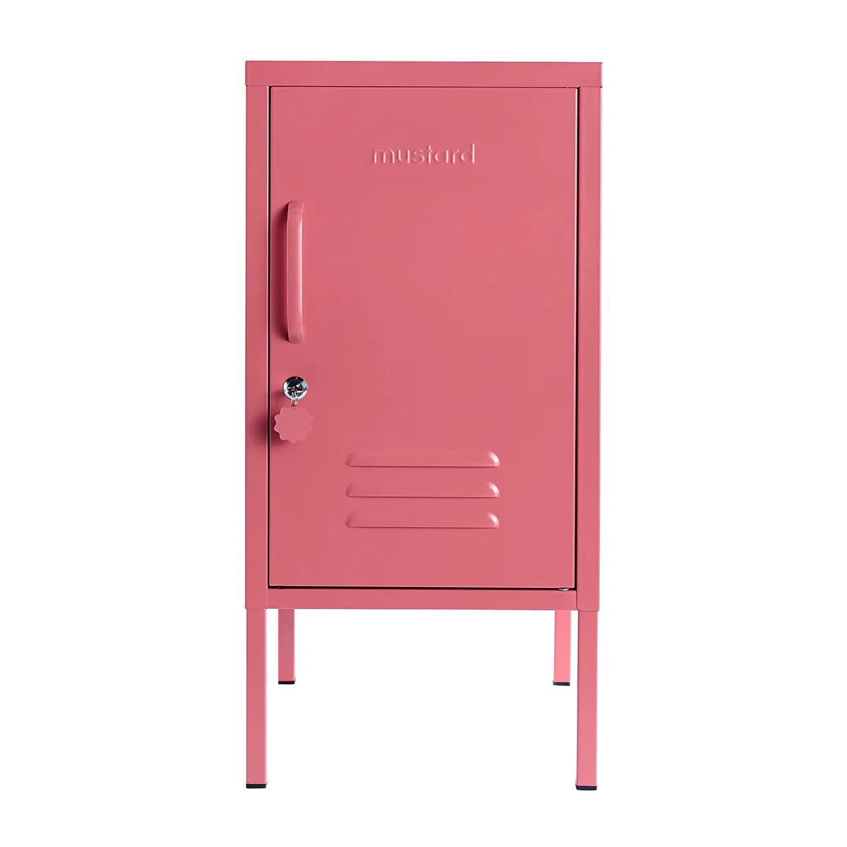 Berry coloured storage locker