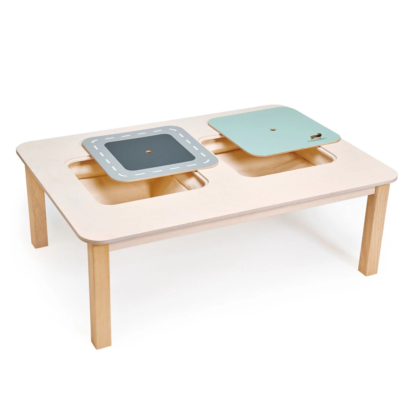 Children's play table with two附加板