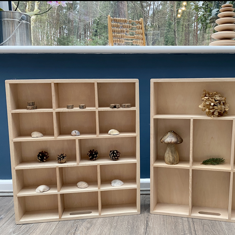 Wooden 14-Way Sorting Tray