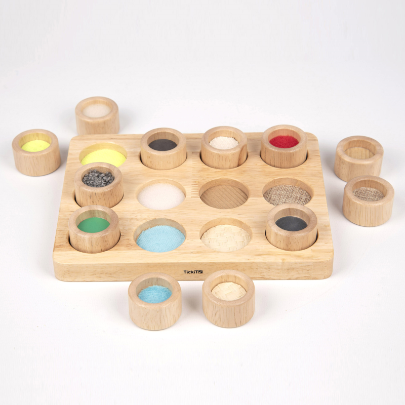 Wooden matching tray