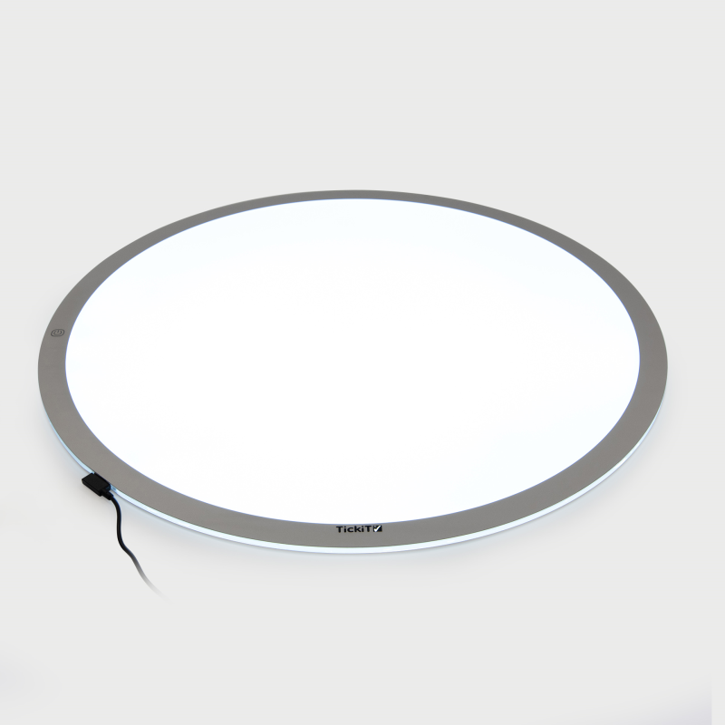 Round light panel