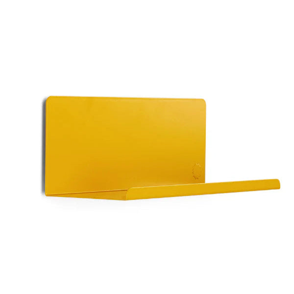 Mustard yellow shelf