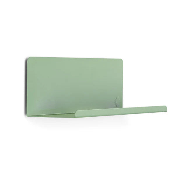 Sage green shelf
