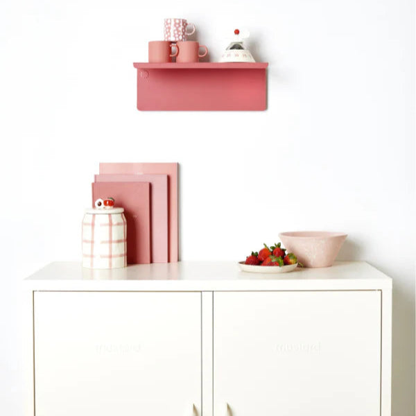Berry pink shelf