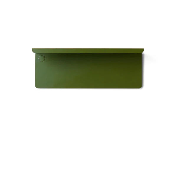 Olive green shelf