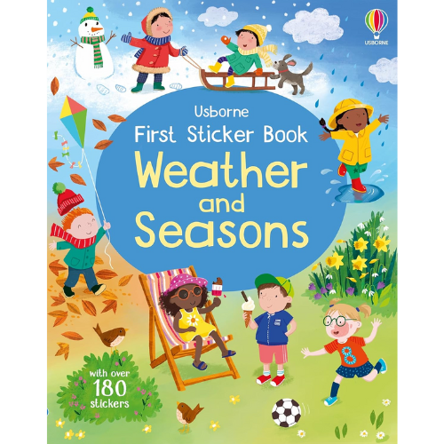 First Sticker Book Weather and Seasons