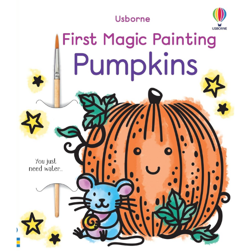 First Magic Painting Pumpkins