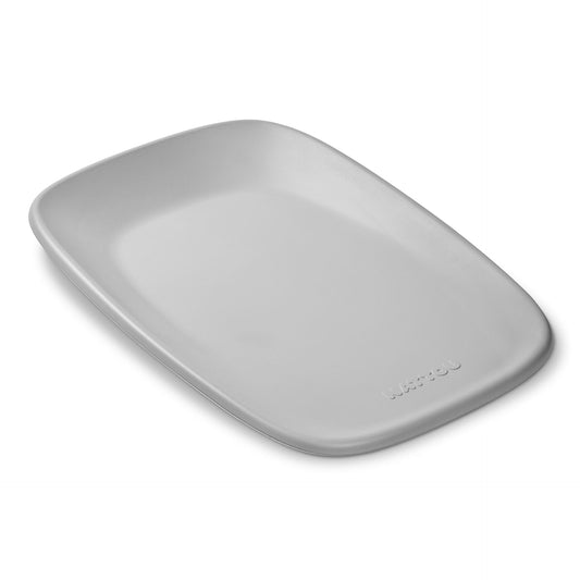 Grey changing pad