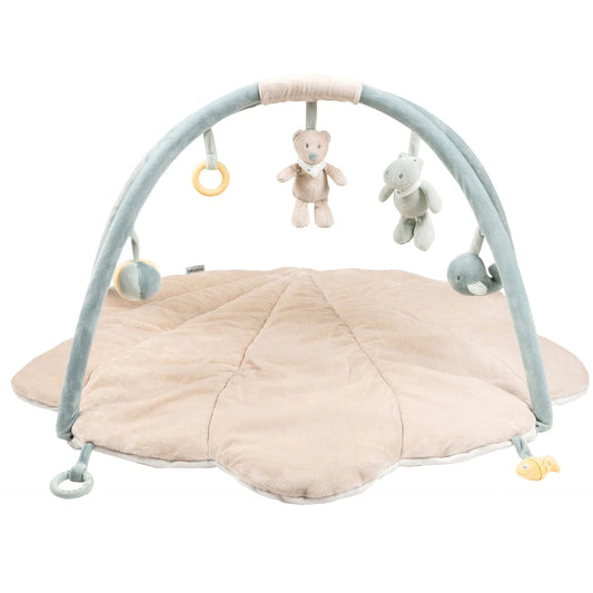 Fabric baby play mat