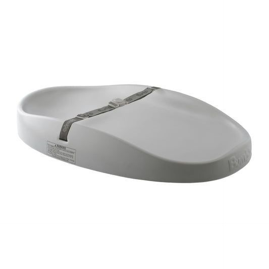 Grey changing pad with strap