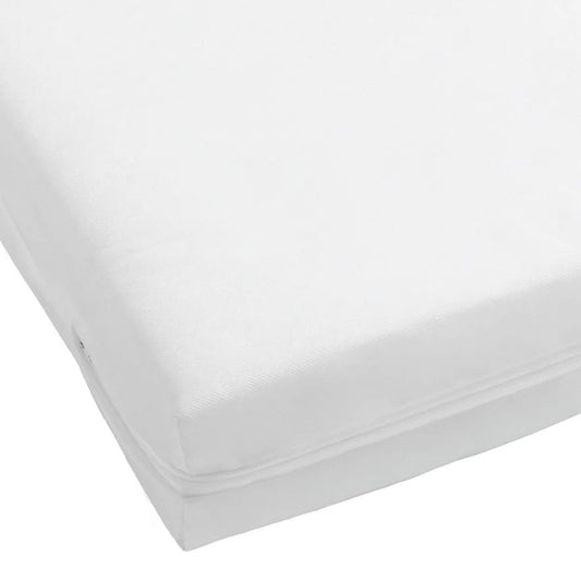 White rectangular object on a white background