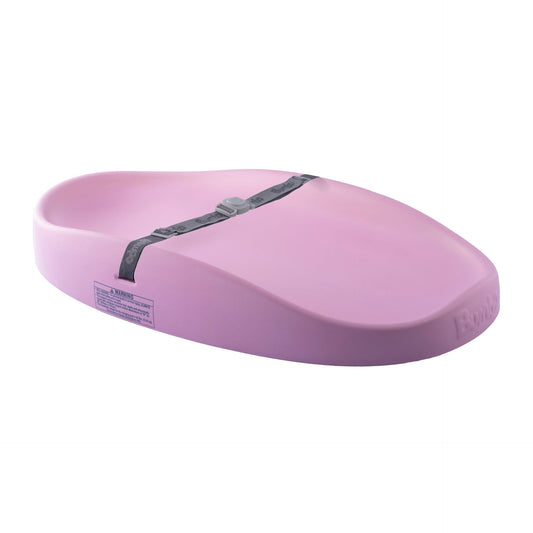 Pink changing pad with strap
