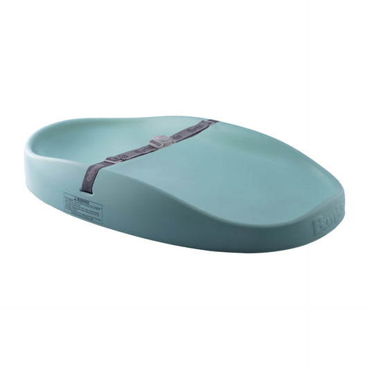 Green changing pad with strap