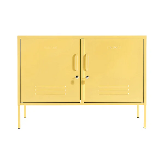 Butter yellow locker