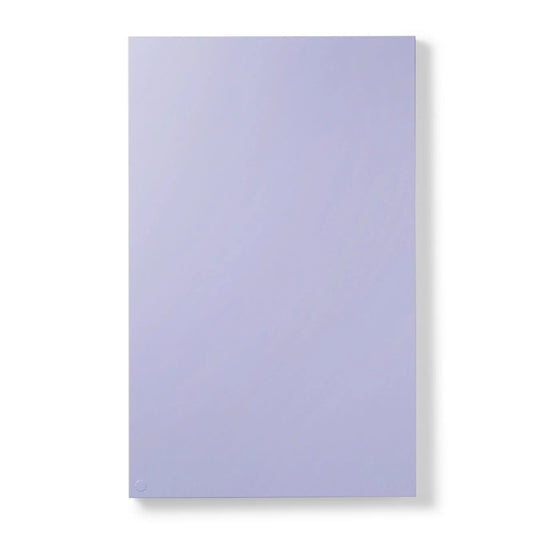 Rectangular purple object on a white background