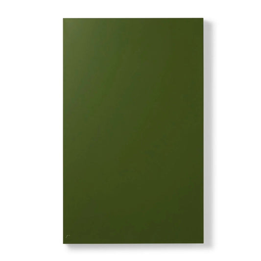 Solid green color swatch on a white background