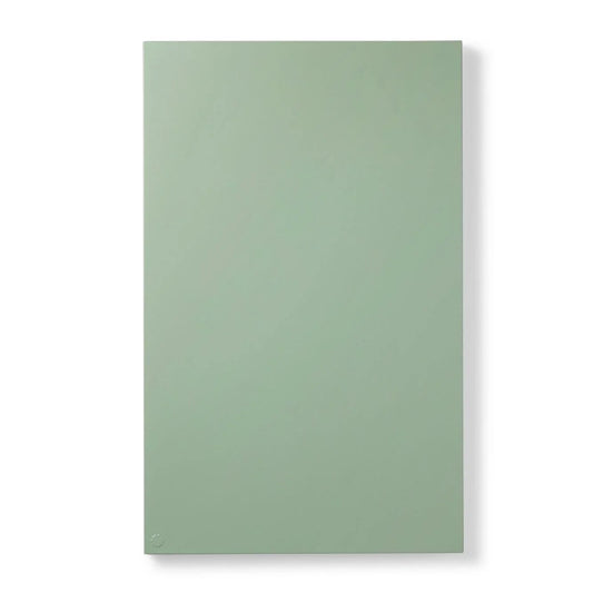 Solid light green color swatch on a white background