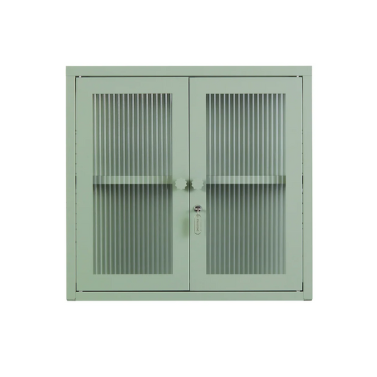 Sage green cabinet