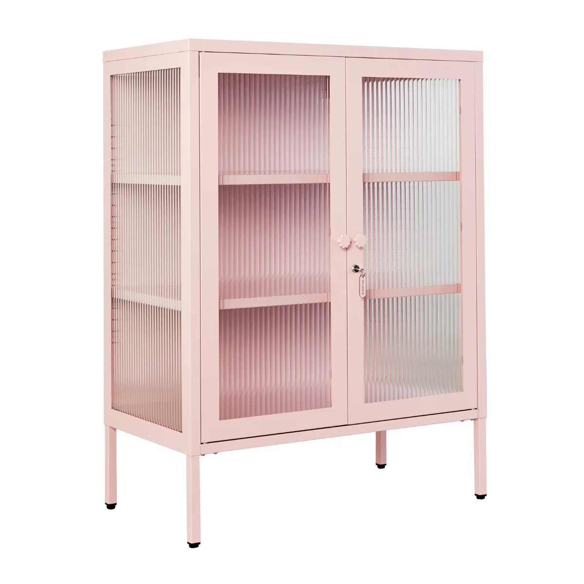 Pink blush cabinet 