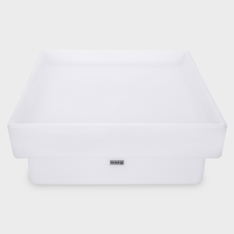 White Sensory Square table