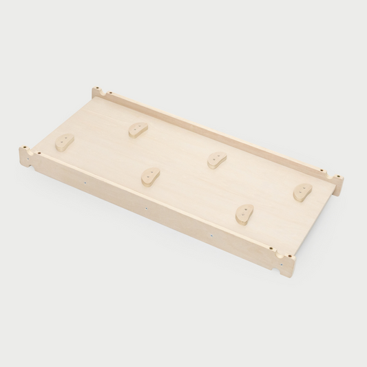 Wooden toy slide 