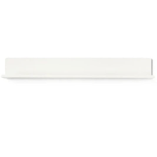 Rectangular white object on a white background