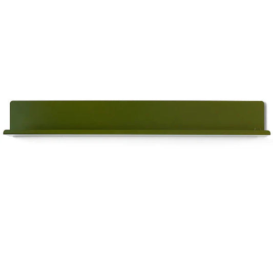 Rectangular green object on a white background