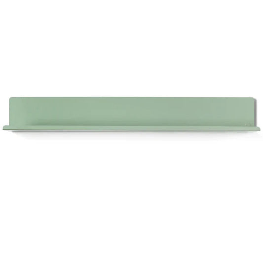 Rectangular green object on a white background
