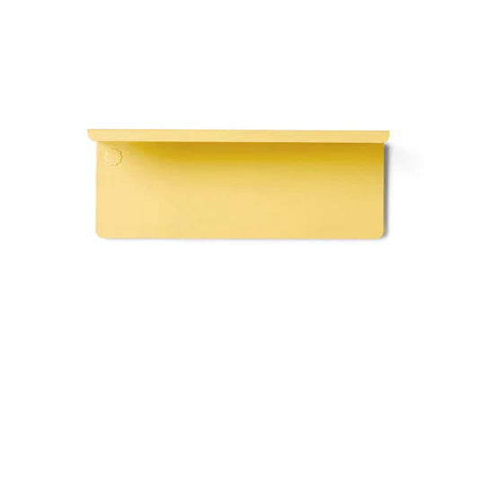 Butter yellow shelf