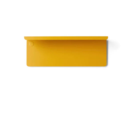 Mustard yellow shelf