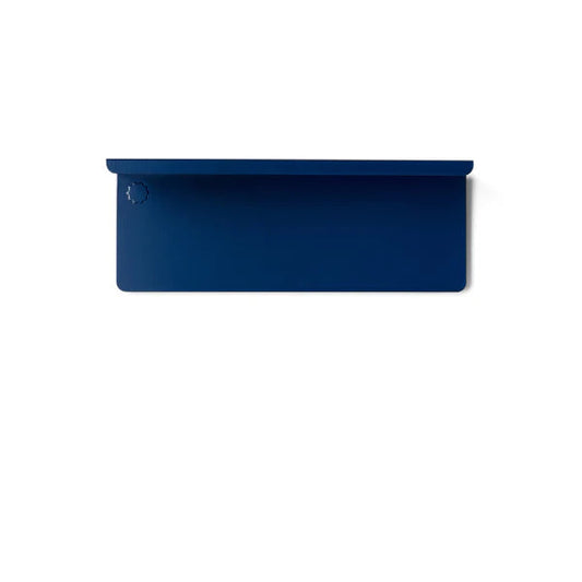 Navy blue shelf