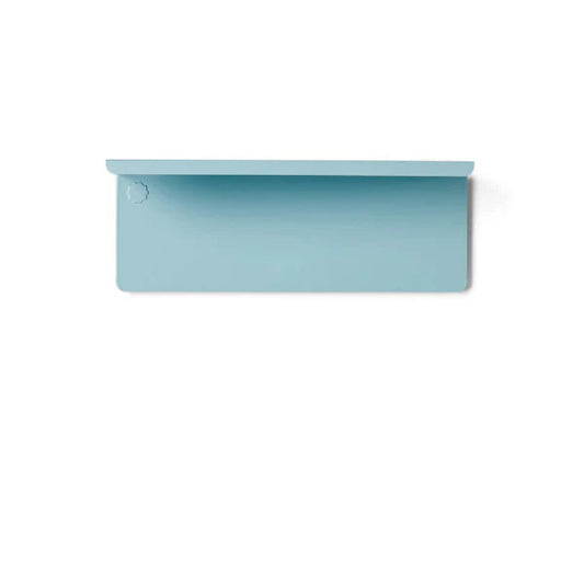 Light blue shelf