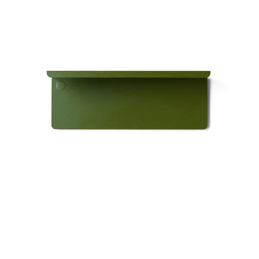 Olive green shelf