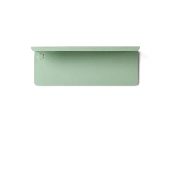 Sage green shelf
