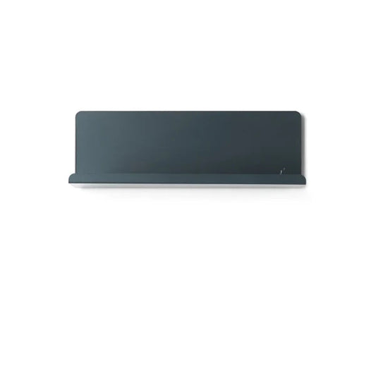 Rectangular black object on a white background